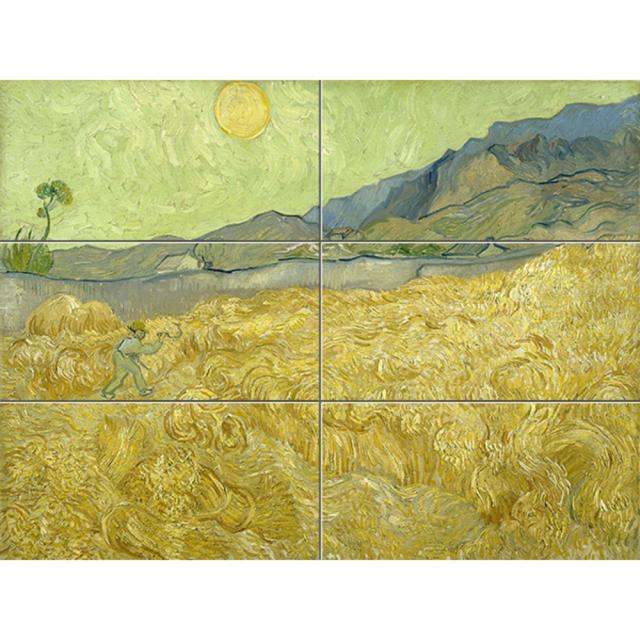 빈센트 반 고흐-수확하는 농부 The Harvester Landscape-496, 6장