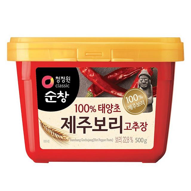 청정원 제주보리 고추장 500g 1개