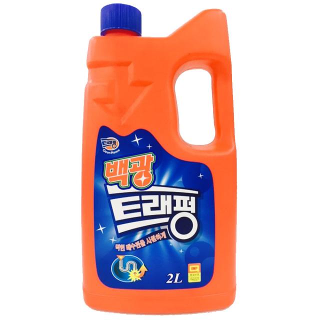 백광 트래펑 배수구세정제, 2L, 1개