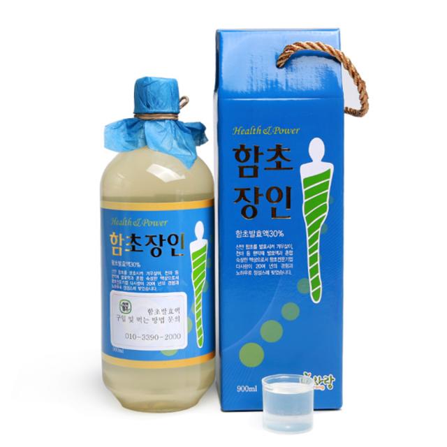 다사랑 함초장인 발효액 900ml 1개