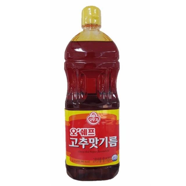 오쉐프 고추맛기름 1.5l 1개