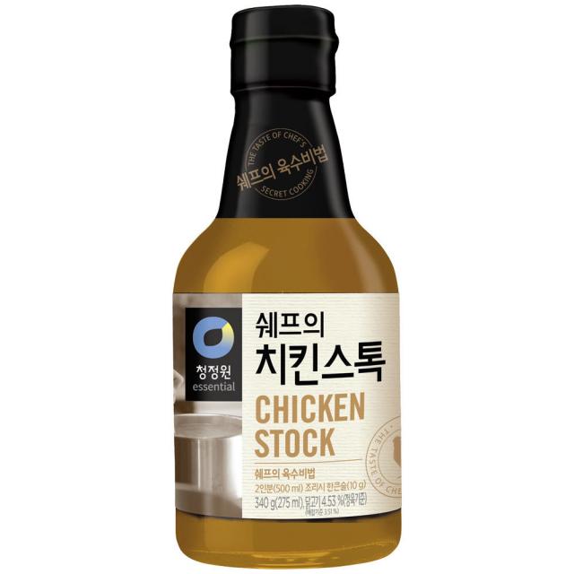 청정원 쉐프의 치킨스톡, 340g, 1개