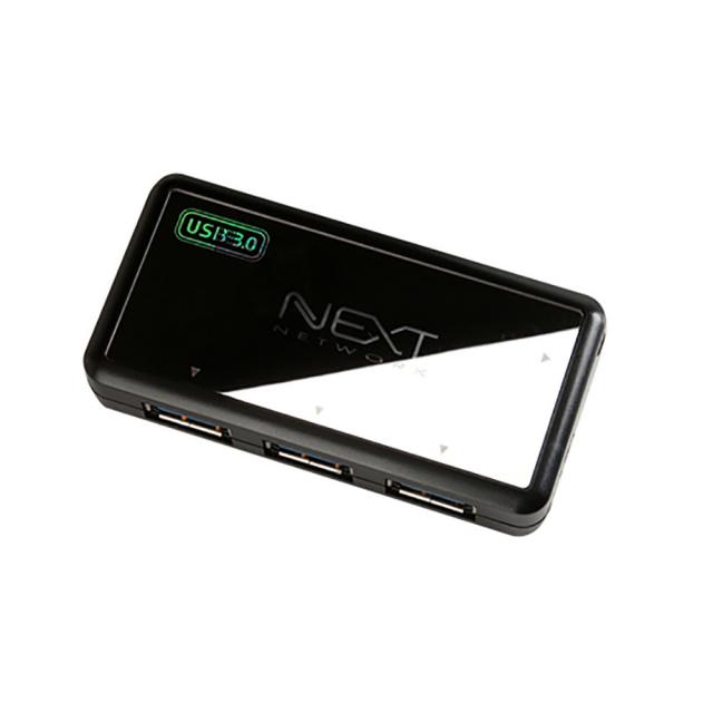 넥스트 4포트 USB3.0 유전원 허브 NEXT-306UHP, 단일 색상, 4개