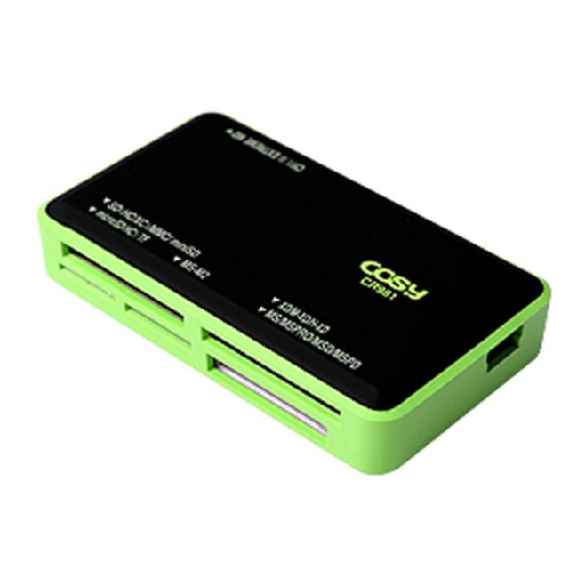Cosy F패널 카드 리더 라이터 Cr981 그린