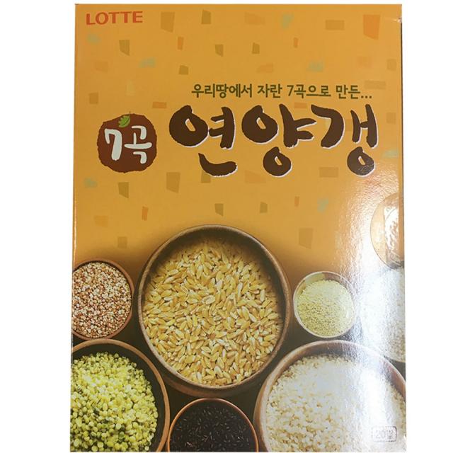 롯데제과 7곡 연양갱 55g *20개입, 20개입