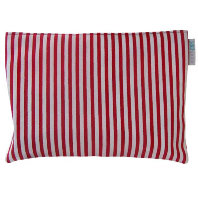 140스푼 Simple Stripe Red 패브릭 파우치 Large, 1개