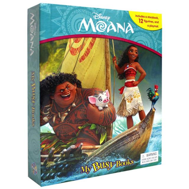 Disney Moana My Busy Book 모아나 비지북 Phidal