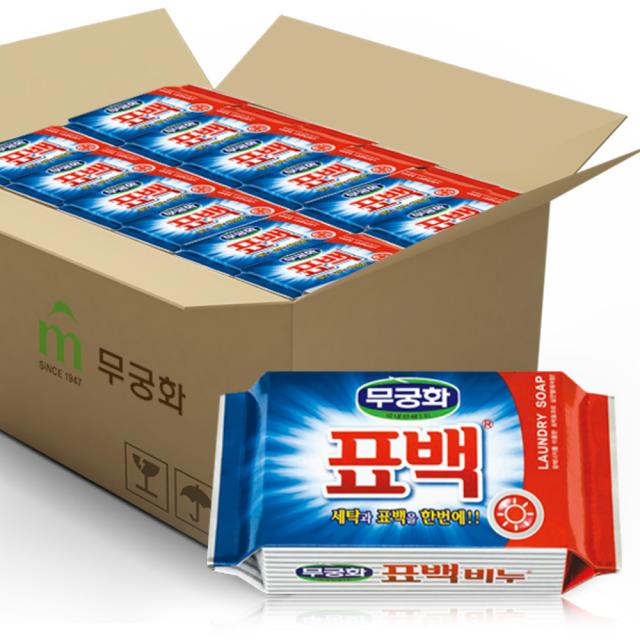 무궁화 표백비누 230g 32개입