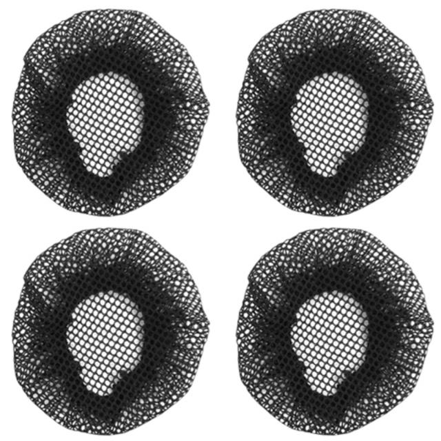 루머스 올림머리 헤어망 굵은망 HU088, 단일 색상, 4개입