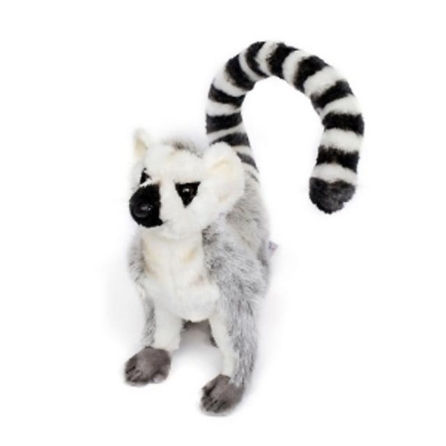 한사토이 동물인형 5345 여우원숭이 Standing Lemur 25cm 회색