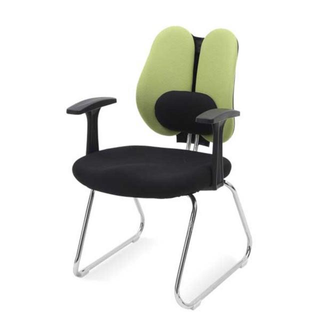 체어포커스 스쿨 Acw Fm 요추형 팔걸이 듀얼 고정의자 인조가죽 그린