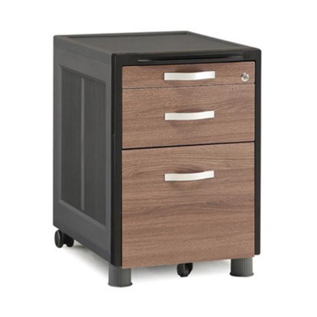 스마트퍼니처 이동식 서랍 Mdf형 오크샤머니