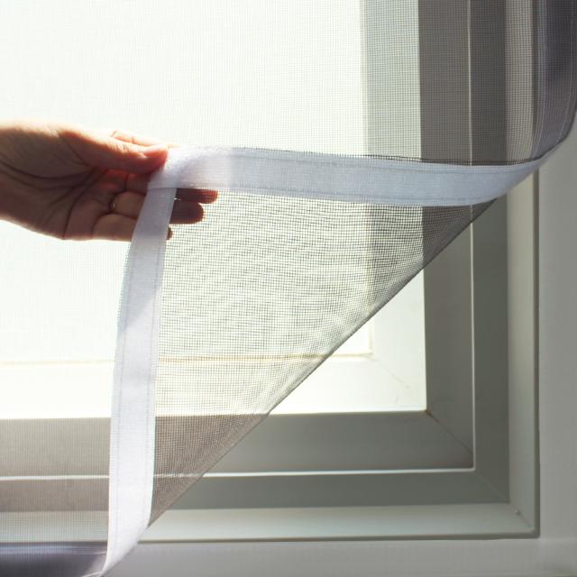 쾌청 일반방충망 회색+흰색 벨크로, 1개