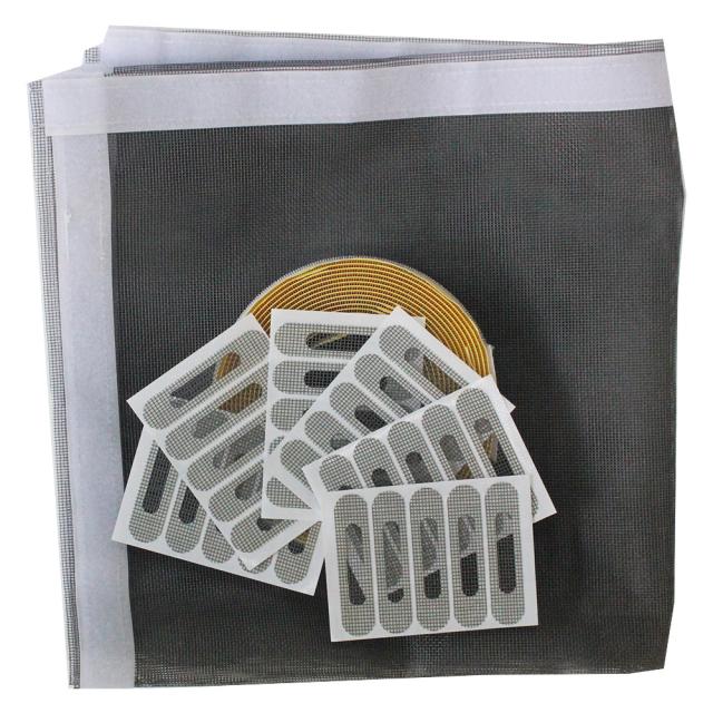 쾌청 흰색벨크로 일반방충망 회색 + 물구멍방충망 30p, 1세트