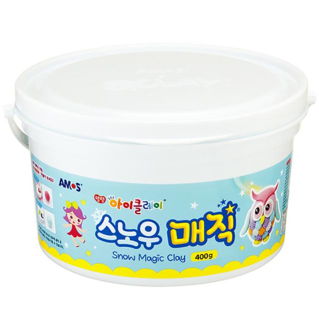 아모스 탱탱 아이클레이 스노우매직 벌크, 혼합색상, 400g