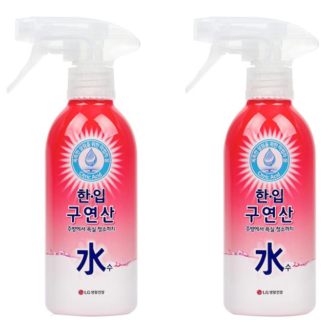 한입 구연산수, 400ml, 2개입