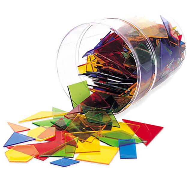 생각투자 투명 다각형 학급 세트 Lr 7626 기타학습교구 혼합 색상