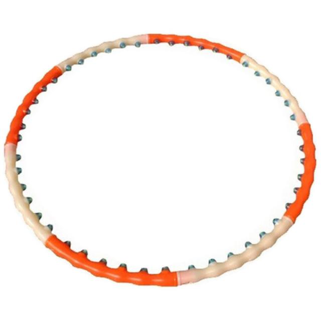 평화 헬스 자석후프 II 1.2kg 초중급용, 베이지 + 레드