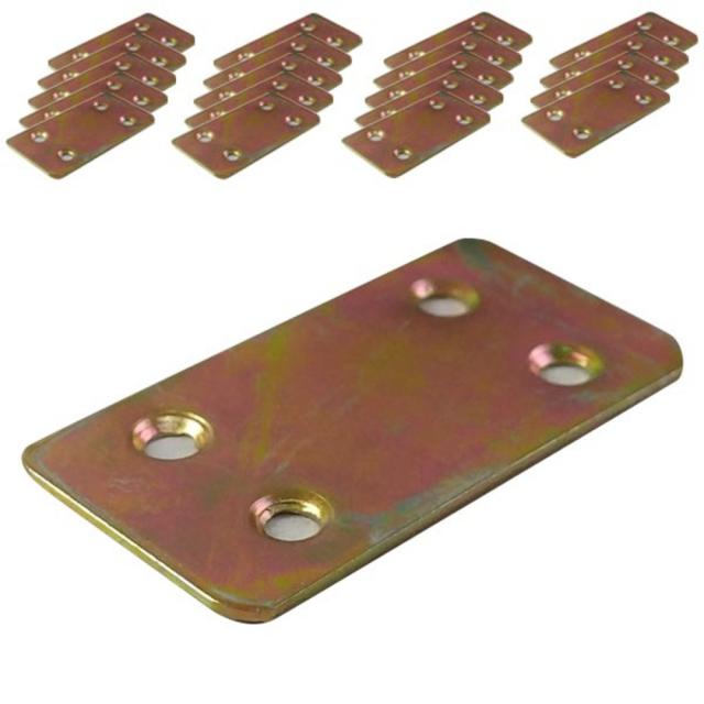 철물코리아 B02 평철 60 X 30 천연색 10p 2개