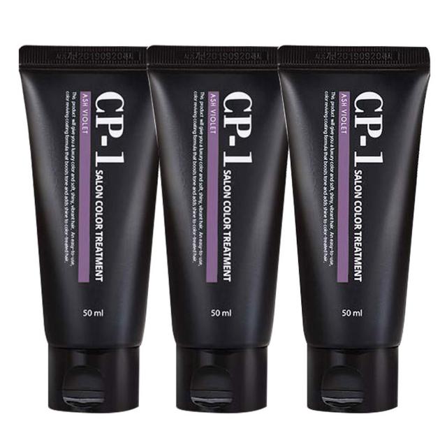 유씨엘 살롱 컬러 트리트먼트 CP-1 50ml, 애쉬 바이올렛, 3개