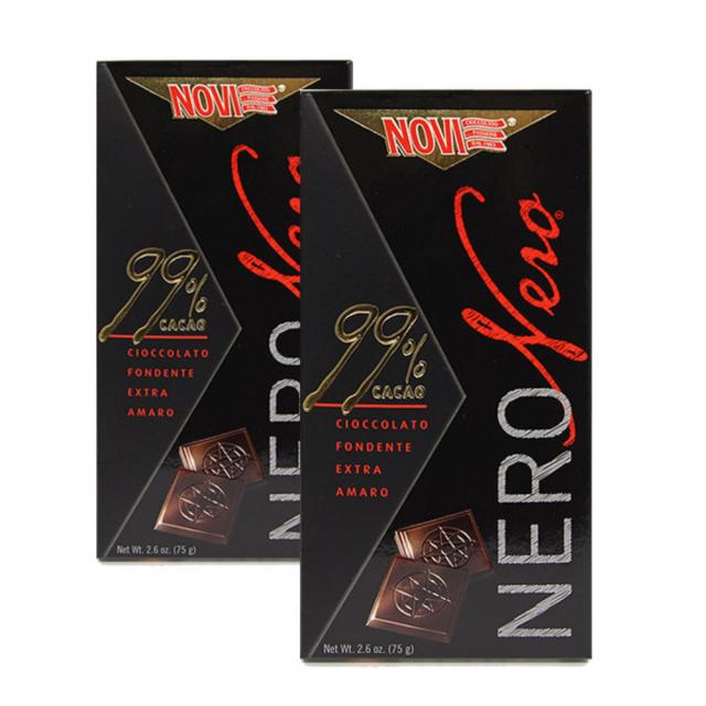 Novi 카카오 99% 초콜릿 75g 2개입