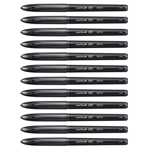 미쯔비시 유니볼 에어 펜 Uba 188m 블랙 12개입