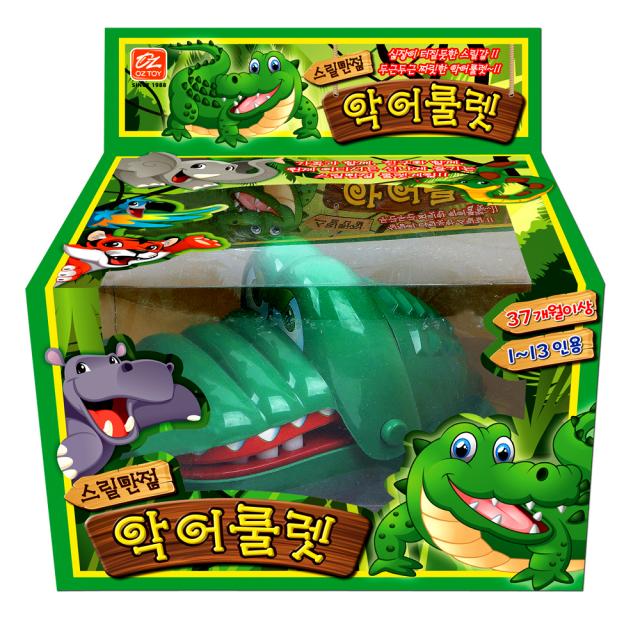 오즈토이 악어 룰렛게임 혼합 색상