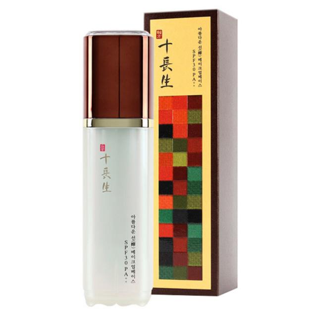 십장생 아름다운 선 메이크업 베이스 40ml, 01호 연한옥색, 1개