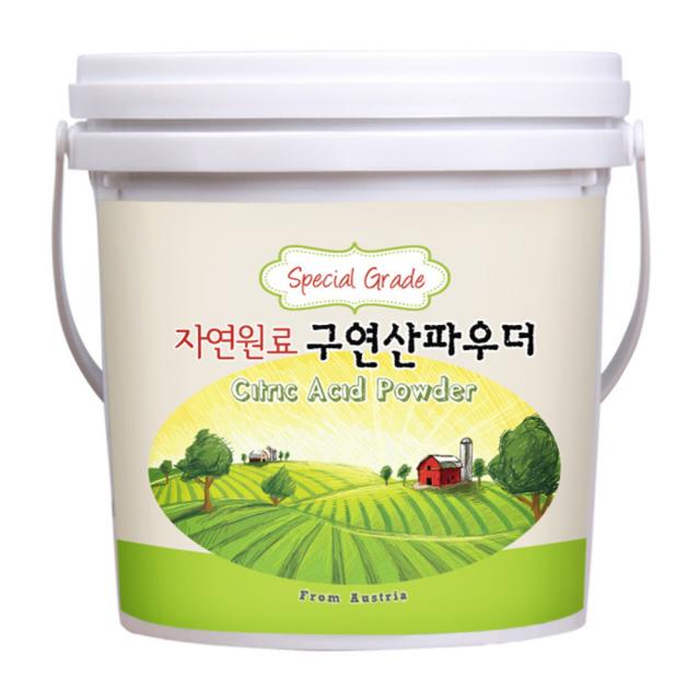 자연원료 구연산파우더, 1.5kg, 1개