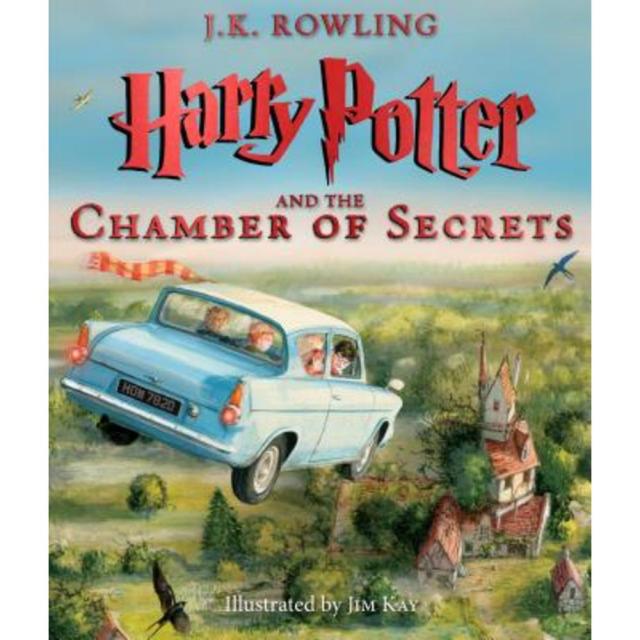 Harry Potter and the Chamber of Secrets: The Illustrated Edition (Harry Potter Book 2) Hardcover, Arthur A. Levine Books