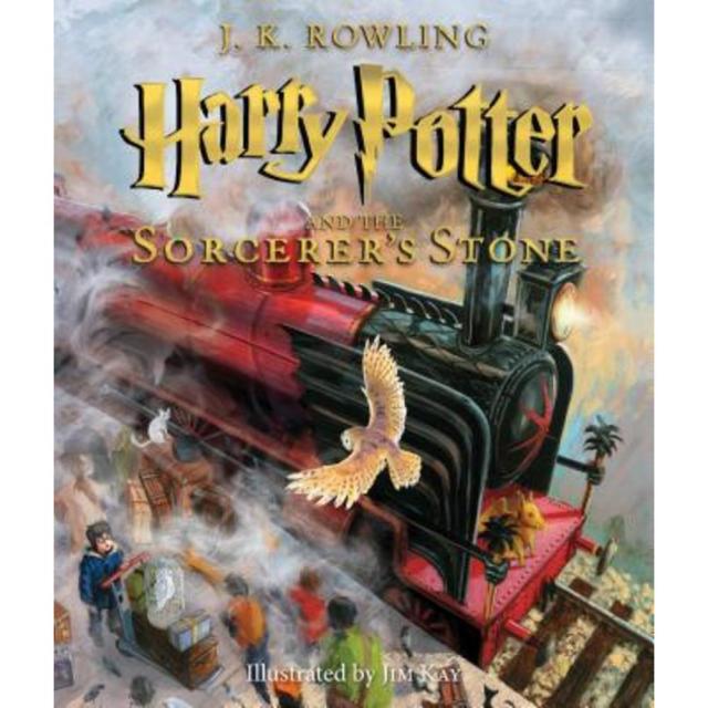 Harry Potter and the Sorcerer's Stone: The Illustrated Edition (Harry Potter Book 1): The Illustrated Edition Hardcover, Arthur A. Levine Books