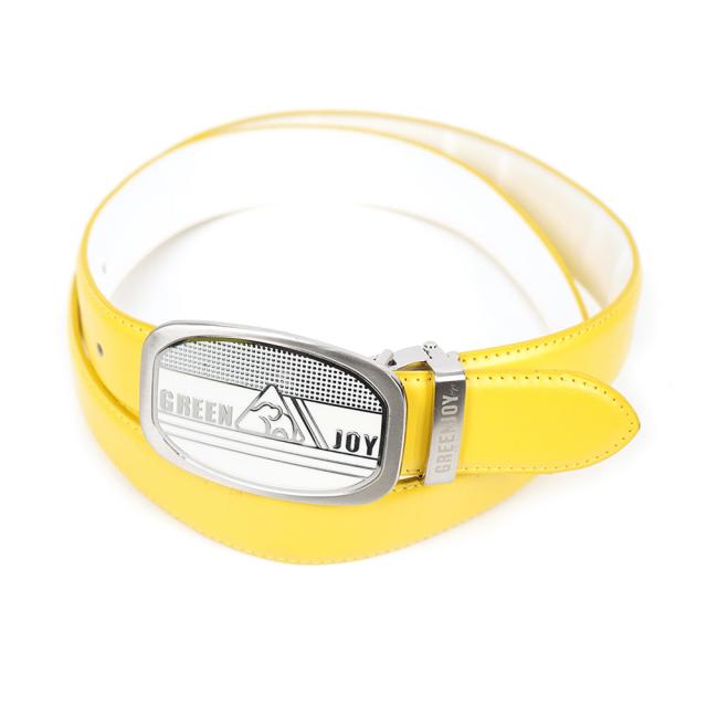 그린조이 여 솔리드 골프벨트, 노랑(GOE1LA72W-Y1)