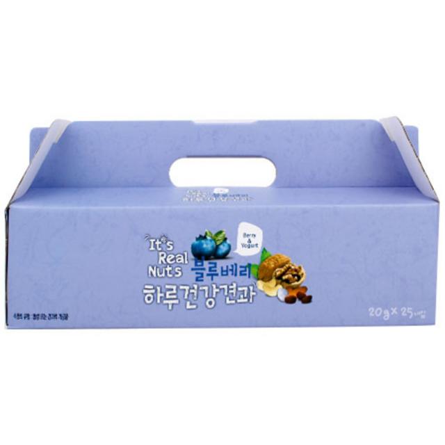 잇츠리얼넛츠 블루베리 요거트 믹스넛, 20g, 25개입