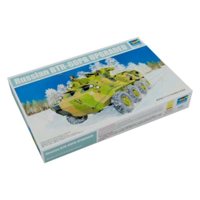 Trumpeter 1:35 러시아 BTR-60PB Inproved ver 보병전차 프라모델, 1개