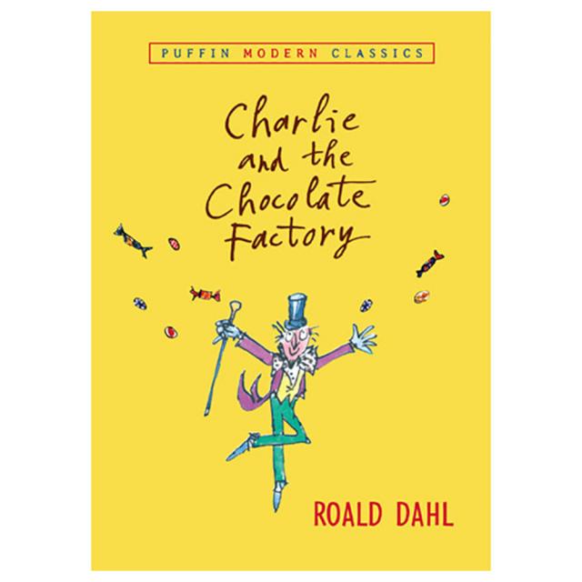 Charlie and the Chocolate Factory Reissue paperback, Puffin