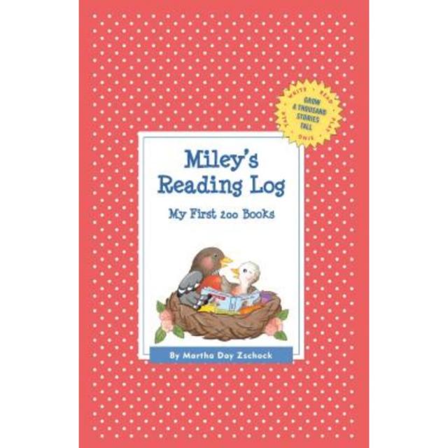 Miley's Reading Log: My First 200 Books (Gatst) Hardcover, Commonwealth Editions