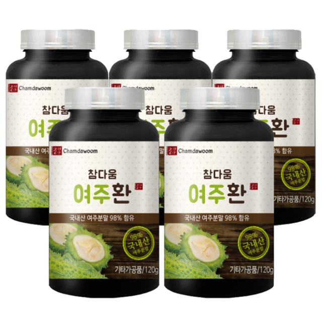 참다움 여주환, 120g, 5개입