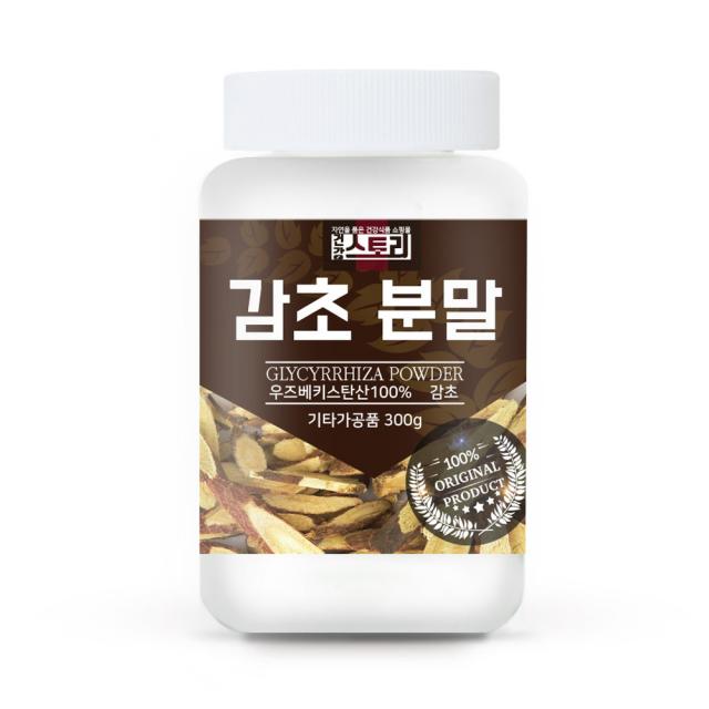 건강스토리 감초 분말 300g 1개