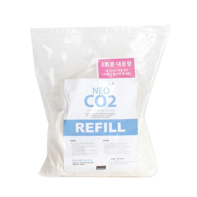 에이스코리아 네오 수초용 Co2 리필 3회분 대용량 1개