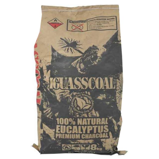 이과스콜 100% Natural Eucalyptus Premium Charcoal 캠핑용 숯 8kg 1개