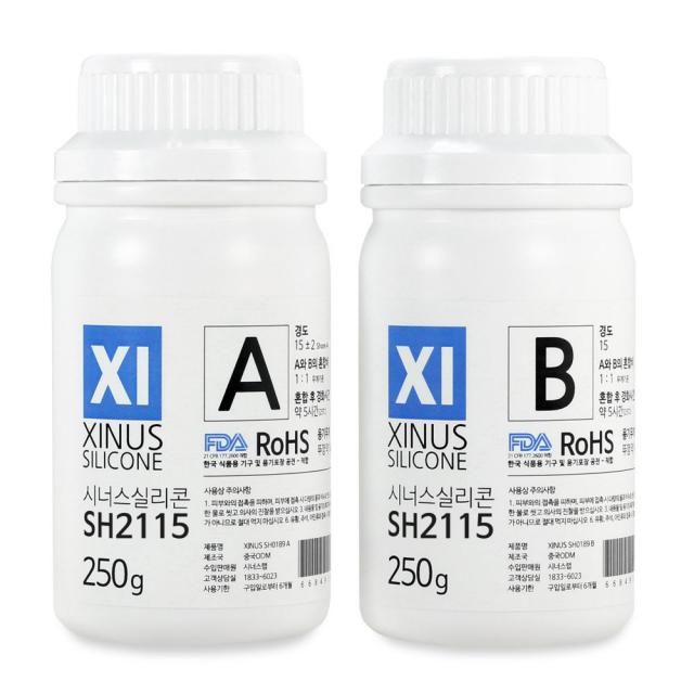 시너스 몰드용 실리콘 경도15 SH2115 250g, SH2115(경도15)