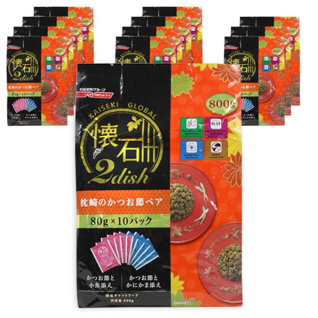 카이세키 고양이 투디쉬 가다랑어포 건식사료 10p, 800g, 12개입