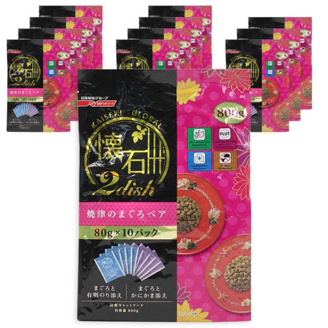 카이세키 고양이 투디쉬 참치 건식사료 10p, 800g, 12개입