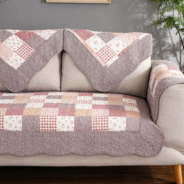 러빙랩 모던 엘리스 소파패드, 와인