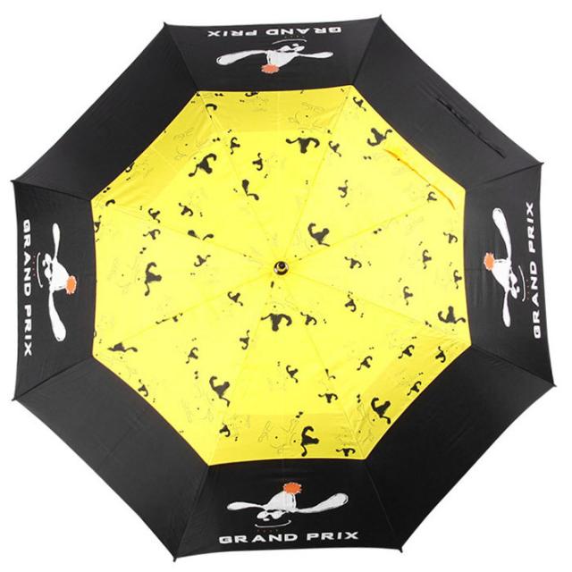 [그랑프리] 정품 이중방풍 원터치 자동 골프우산 GUP-01A, 품명:GUP-01A / 색상:블랙옐로우