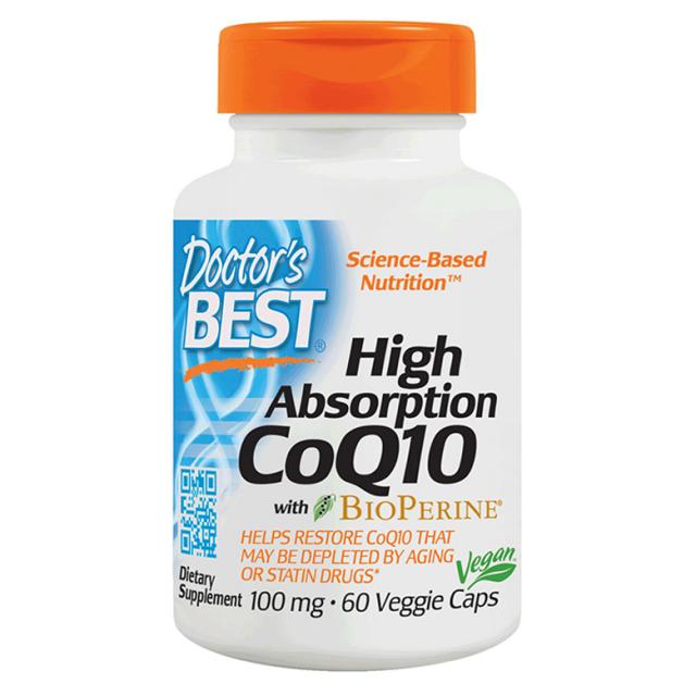 닥터스베스트 하이 앱솔션 CoQ10 100mg 베지 캡, 60개입, 1개