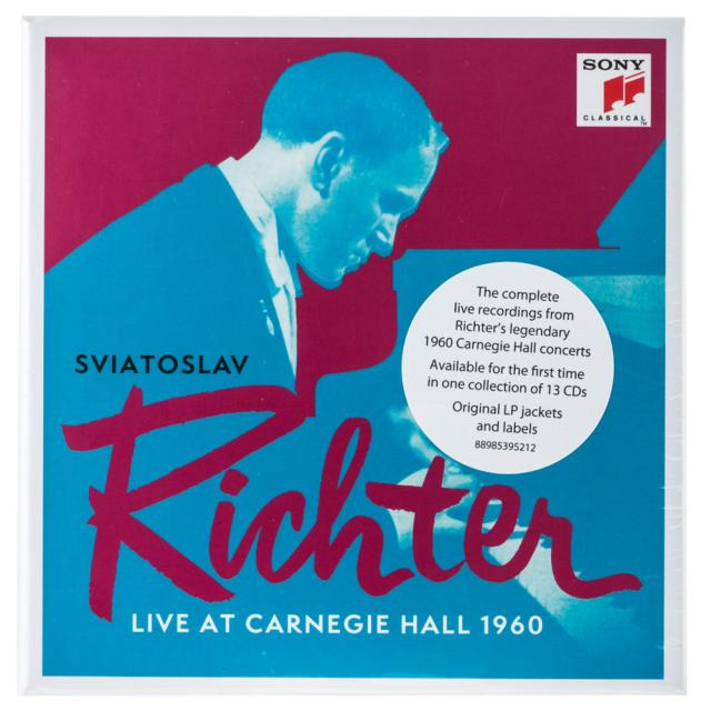 Sviatoslav Richter Live at Carnegie Hall - 스비아토슬라프 리히터 폴란드수입반, 13CD