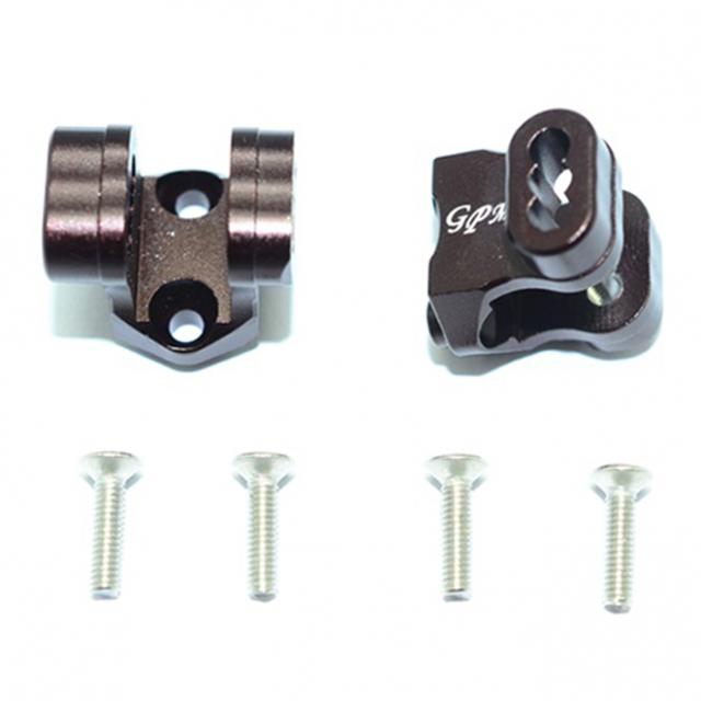 GPM ALUMINUM REAR AXLE MOUNT SET FOR SUSPENSION LINKS 서스펜션계통부품 6p, BR, 1세트