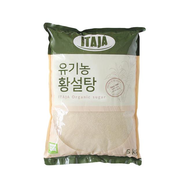 이타자 유기농 황설탕 5kg 1개