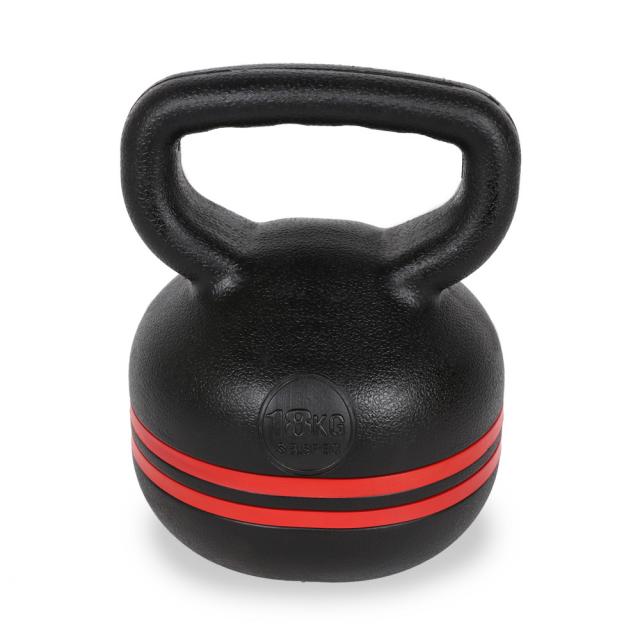 아리프 레드라인 케틀벨, 혼합 색상, 18kg, 1개